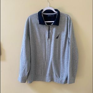 Nautica Quarter Zip Fleece Pullover